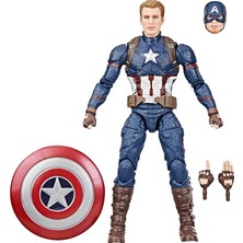 Wishora Store Efsaneler Serisi Kaptan Amerika, Avengers: Endgame Collectible 6 Inç Aksiyon Figürü