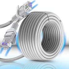 Wishora Store M103FN 30 Metre Internet KABLOSU/UTP-CAT6/1000 Mbps (Gigabit) Destekli/ethernet Kablosu 30 Metre/iç Mekan Uyumlu (Ölçü, Metre, 30)