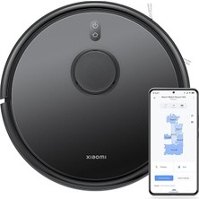 Wishora Store Robot Vacuum S20, 5000PA Emiş Gücü, Akıllı Robot Süpürge, Siyah