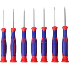 Wishora Store WP200510 7 Parça Profesyonel Cr-V Manyetik Hassas Torx Tornavida Seti
