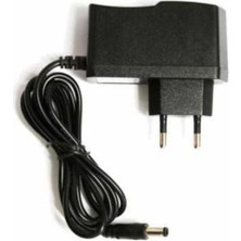 Wishora Store Elektronik 12V 1AMPER Adaptör - 12 Volt 1 A LED - Modem - Mini Uydu Adaptörü Slim Adaptör