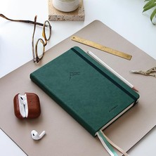 Wishora Store Bullet Journal Noktalı Defter 140 Gr. 80 Yaprak Forest