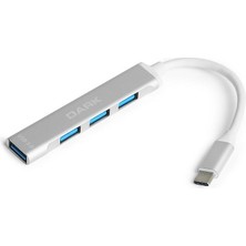 Kaia Dark DKACUSB310C Typec To USB 3.0 4 Port USB Çoklayıcı