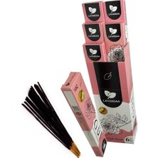 Wishora Store French Rose (Kırmızı Gül - Gulab) Kokusu Agarbatti Özel Aroma Kokusu 20 Adet 1 Paket Çubuk Tütsü