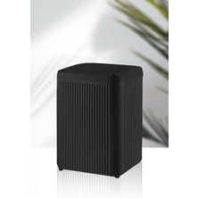 Wishora Store Haus Banyo Mutfak Çöp Kovası 10 Litre Siyah 3003