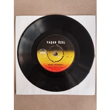 Plakperest Yaşar Özel ‎– Ahımı Hicranımı / Kader Bizi Bağlayınca  -  1971  Türkiye Basım 45LIK Plak-2.el