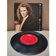 Plakperest Michael Bolton – Soul Provider  - 1989 Ingiltere Basım 45LIK Plak-2.el