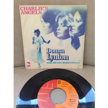 Plakperest Donna Lynton - Charlıe’s Angels Çarli’nin Melekleri Dizi Müziği 1987 Belçika Basım 45 Lik Plak 2.el
