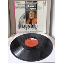 Plakperest Maymunlar Cehennemi / Planet Of The Apes ( Soundtrack)  - 1968 Usa Basım Nadir Lp Plak-2.el