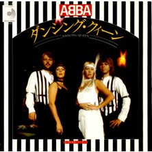 Plakperest Abba - Dancing Queen / Tiger - 1977 Japonya Basım 45’lik Plak -Temiz 2. El