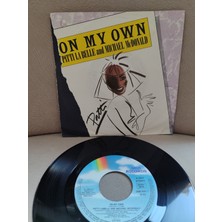 Plakperest Patti La Belle / And Michael Mcdonald - On My Own - 1988 Almanya Basım 45 Lik Plak 2. El