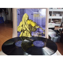 Plakperest Vıvaldı - Sämtliche Konzerte Für Viola D’amore - Almanya Basım 33’lük 2x Lp Albüm Plak- Dönem Plak
