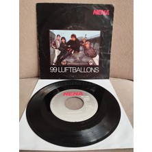 Plakperest Nena  –  99 Luftballons  - 1983  Hollanda Basım 45 Lik Plak -Dönem Plak