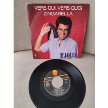 Plakperest Enrıco Macıas - Zingarella  - 1988 Fransa Basım 45 Lik Plak 2. El