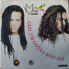 Plakperest Mıllı Vanıllı - Girl I’m Gonna Miss You - 1988 Almanya Basım 45 Lik Plak 2. El