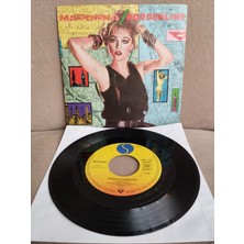 Plakperest Madonna – Borderline  - 1984 Almanya  Basım 45 Lik Plak