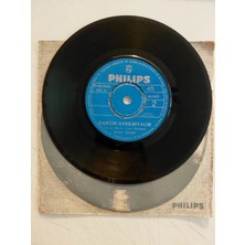 Plakperest Sevim Şengül – Mendilimde Gül Oya / Dargın Ayrılmayalım -  Türkiye Basım 45 Lik Plak-2.el