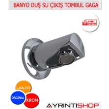 AYRINTISHOP Ayrıntishop Banyo Duş Su Çıkış Tombul Gaga 1 Adet