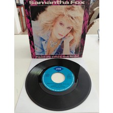 Plakperest Samantha Fox – Touch Me (I Want Your Body)  - 1986  Belçika Basım 45 Lik Plak-2.el