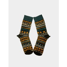 Egs Textile Renkli Desenli Unısex Soket Çorap