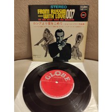 Plakperest 007 Soundtrack / From Russıa Wıth Love - 1963 Japonya Basım  Nadir 45LIK Ep Plak 2.el