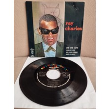 Plakperest Ray Charles – Bye Bye Love  - 1962 Fransa Basım 45 Lik Ep Plak - 2. El