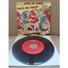 Plakperest Debut De Soiree – Nuit De Folie (Remix ) -  1988 Hollanda Basım  45’lik  Plak-2.el