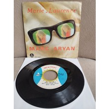 Plakperest Marc Aryan – Marie-Laurence -  Belçika Basım 45 Lik Plak -2.el