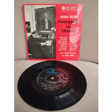 Plakperest Vaughan Williams, B.b.c. Symphony Orchestra – Serenade To Music - 1958 Uk Basım 45 Lik Plak