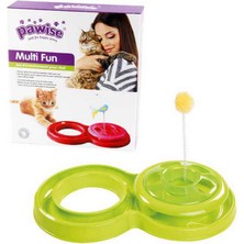 Ozlstor Pawise Plastik Parkur Oyuncak Great Fun Cat Toy