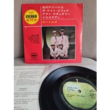 Plakperest Beatles - Yesterday - 1971 Japonya Basım 45 Lik Boyutunda 33LÜK Mini Lp Plak - Siyah Apple 2. El