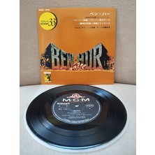 Plakperest Ben-Hur (Soundtrack) - 1965 Japonya Basım 45LIK Plak Ep-2.el