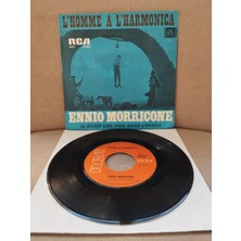 Plakperest Ennio Morricone – Il Etait Une Fois Dans L’ouest - 1976  Hollanda Basım 45 Lik Plak-2.el