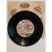 Plakperest Ajda Pekkan –  Yaşamak Ne Güzel Şey - 1969 Türkiye Basım 45 Lik Plak/kapaksız-2.el