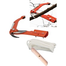 Wishora Store Yüksek Agaç Tepe Dal Ağaç Kesme Budama Makası Manivela Sistemli Tepe Dal Kesme Makası Ipli