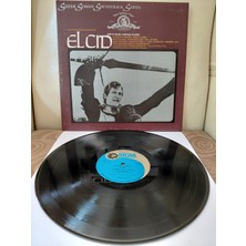 Plakperest El Cıd  ( Soundtrack ) - Miklos Rozsa - 1962 Ingiltere Basım Lp Plak - Battal Gazi Müziği-2.el