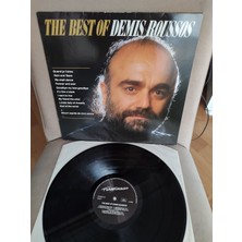 Plakperest Demıs Roussos - The Best Of  -1988 Fransa Basım 33 Lük Lp Albüm Plak Dönem Plak