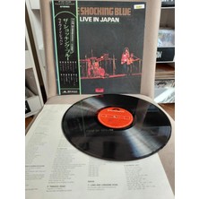 Plakperest The Shocking Blue  – Live In Japan - 1971 Japonya  Basım Lp Plak- Obi’li-2.el