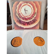 Plakperest Stevıe Wonder - Songs In The Key Of Lıfe 1976 Türkiye Basım -Double 33LÜK Plak 2.el