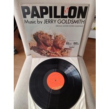Plakperest Papıllon - Jerry Goldsmith - Soundtrack - 1973 Usa  Basım Lp Plak 2. El