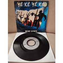 Plakperest Mory Kante  - Ye Ke Ye Ke - 1987 Fransa Basım  45 Lik Plak
