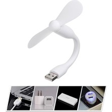 Wishora Store Mini USB Vantilatör, Esnek Mini Fan, El Vantilatörü, Pc, Powerbank, USB Cihazları Ile Kullanılabilir, Sessiz Taşınabilir USB Mini Soğutma Fanı Soğutucu, Seyahat Fanı (1 Adet)