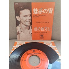 Plakperest Frank Sinatra ‎- Some Enchanted Evening / Over The Rainbow 1963 Japonya Basım 45LIK Plak 2.el