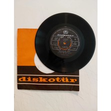 Plakperest Gönül Yazar –  Gel Desen Gelemem Ki / Sip Sevdi -  Türkiye Basım 45 Lik Plak-2.el