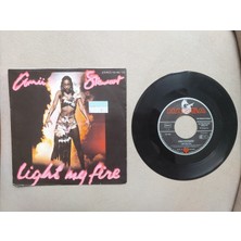 Plakperest Amıı Stewart - Lıght My Fıre 1979 Almanya Basım 45 Lik Plak-2.el