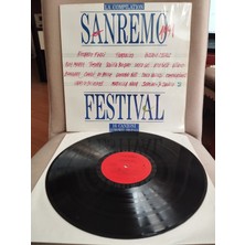 Plakperest Sanremo Festival 1991 - 1991 Italya  Basım Lp Plak Albüm-2.el