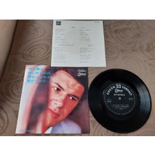 Plakperest Adamo - Yuki Ga Furu ( Japonca Tombe La Neıge ) 1970 Japonya Basım 45 Lik Ep Plak