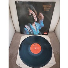 Plakperest Jimi Hendrix – Hendrix In The West - 1972 Ingiltere Basım Albüm - Lp Plak-2.el