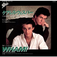 Plakperest George Mıchael / Wham - Careless Whisper - 1984 Japonya Basım 45 Lik Plak Temiz 2. El