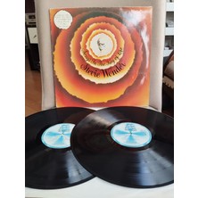 Plakperest Stevie Wonder –  Songs In The Key Of Life-  1976 Hollanda Basım - Double Lp Plak Albüm-2.el